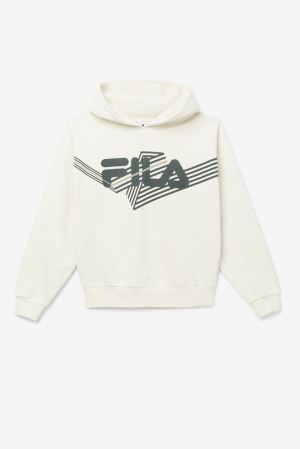 FILA Waldo Hoodies Light Green,Mens Clothing | CA.JISMVY813